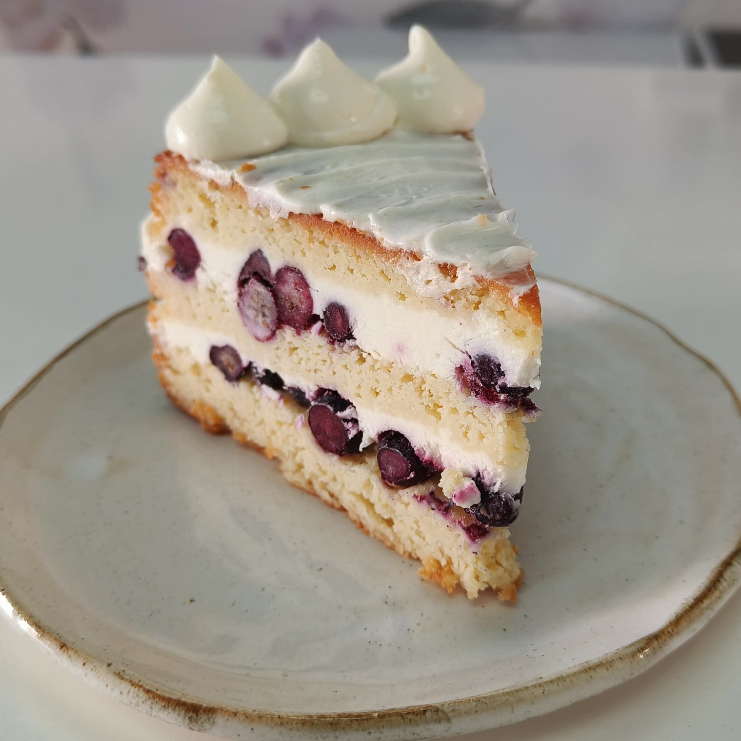 Torta Tulipán Limón Arándanos